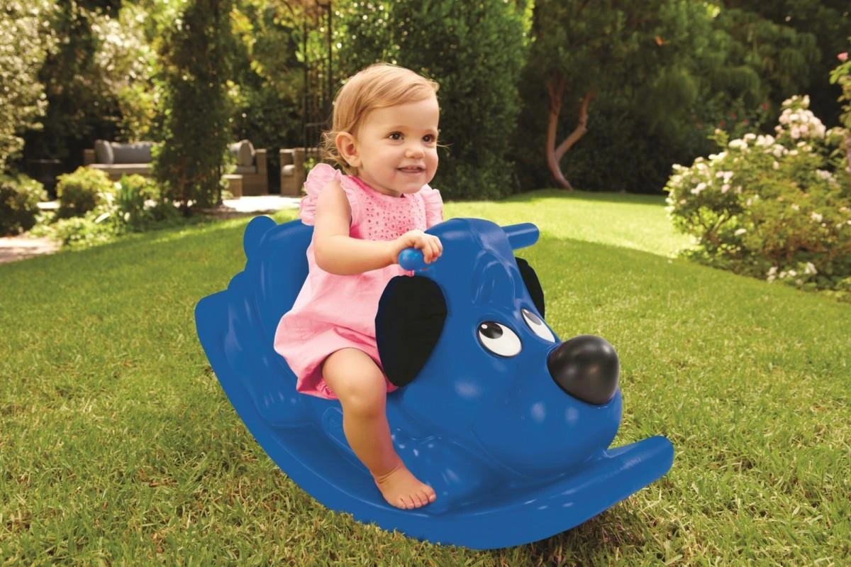 Supamas žaislas Little Tikes Rocking Puppy, mėlynas