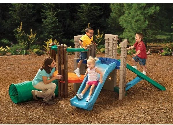Little Tikes žaidimų aikštelė su čiuožykla
