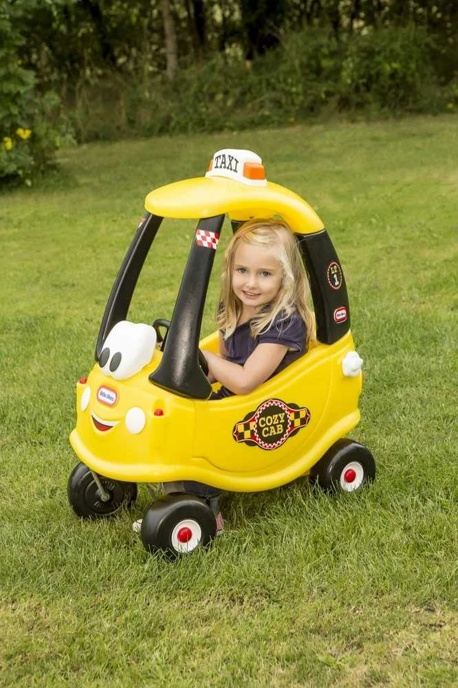 Paspiriama mašinėlė Little Tikes Taxi, geltona