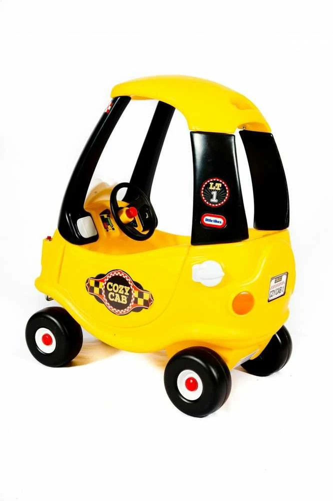Paspiriama mašinėlė Little Tikes Taxi, geltona