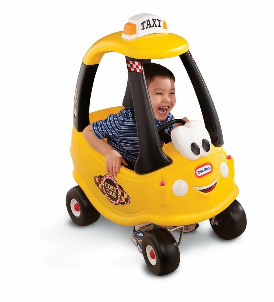 Paspiriama mašinėlė Little Tikes Taxi, geltona