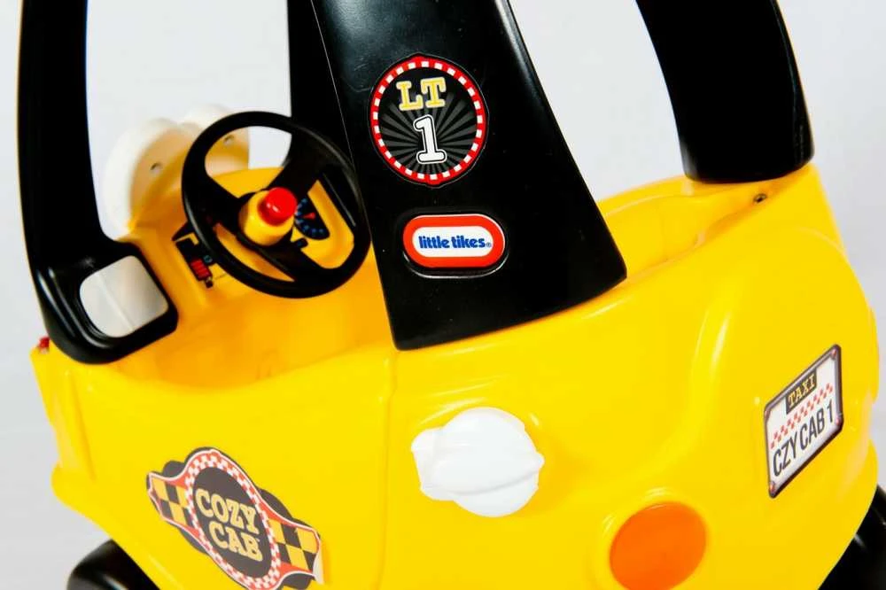 Paspiriama mašinėlė Little Tikes Taxi, geltona