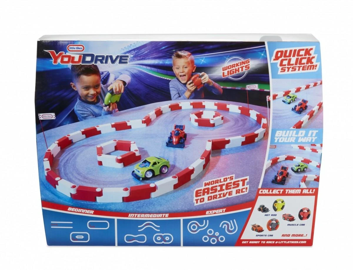 Little Tikes YouDrive Flex Tracks - lenktyninis automobilis