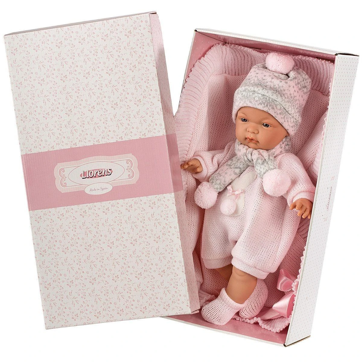 Lėlė kūdikis LLORENS 38938, verkianti, 38 cm