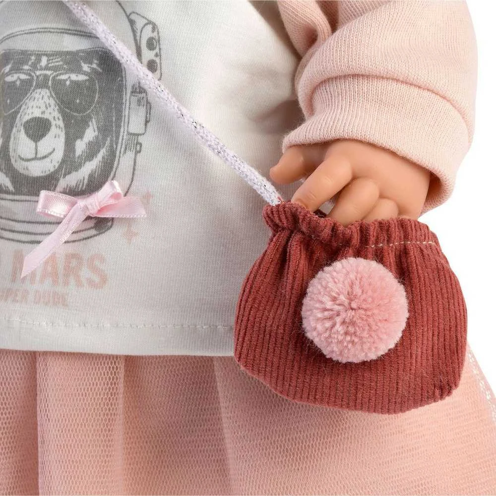Llorens Llorens 14202 Lėlė 42 cm Julia su minkštu pilvuku