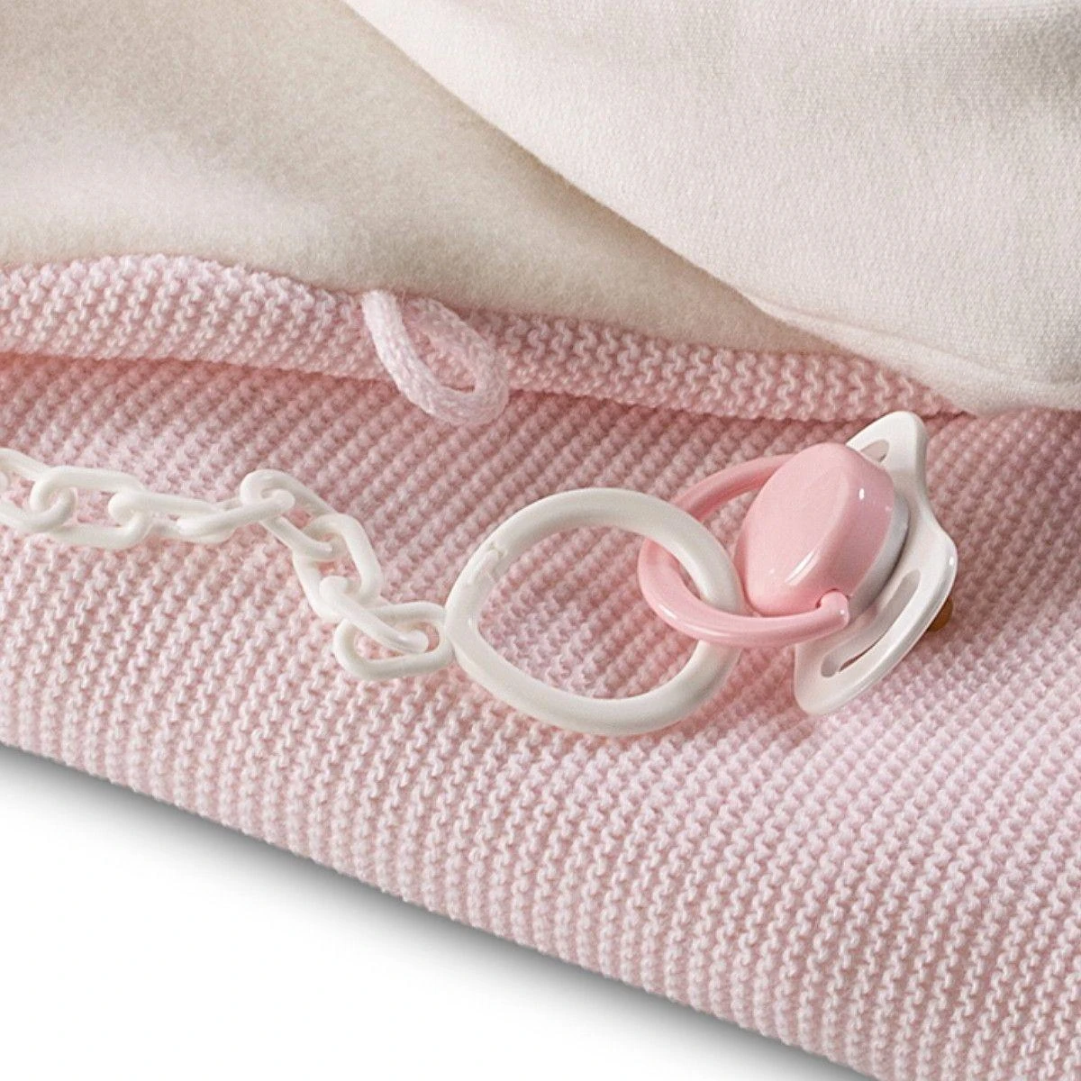 Llorens Lėlė crying Mimi rožiniame miegmaišyje, 40 cm (GXP-607874)