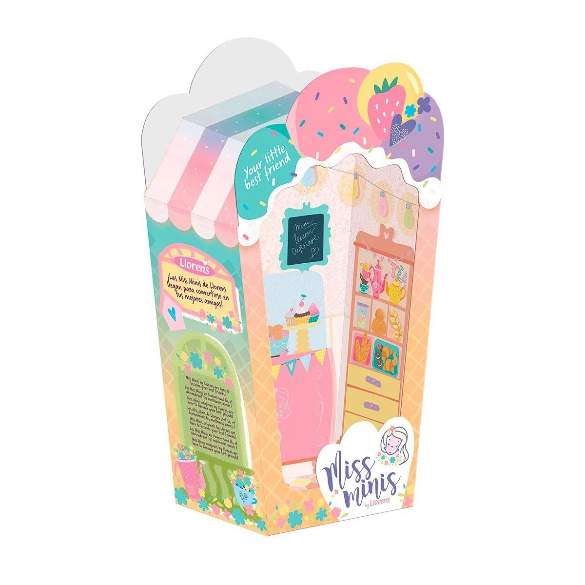 Llorens Lėlė Pixi Rožinė Miss Miniss 26 cm