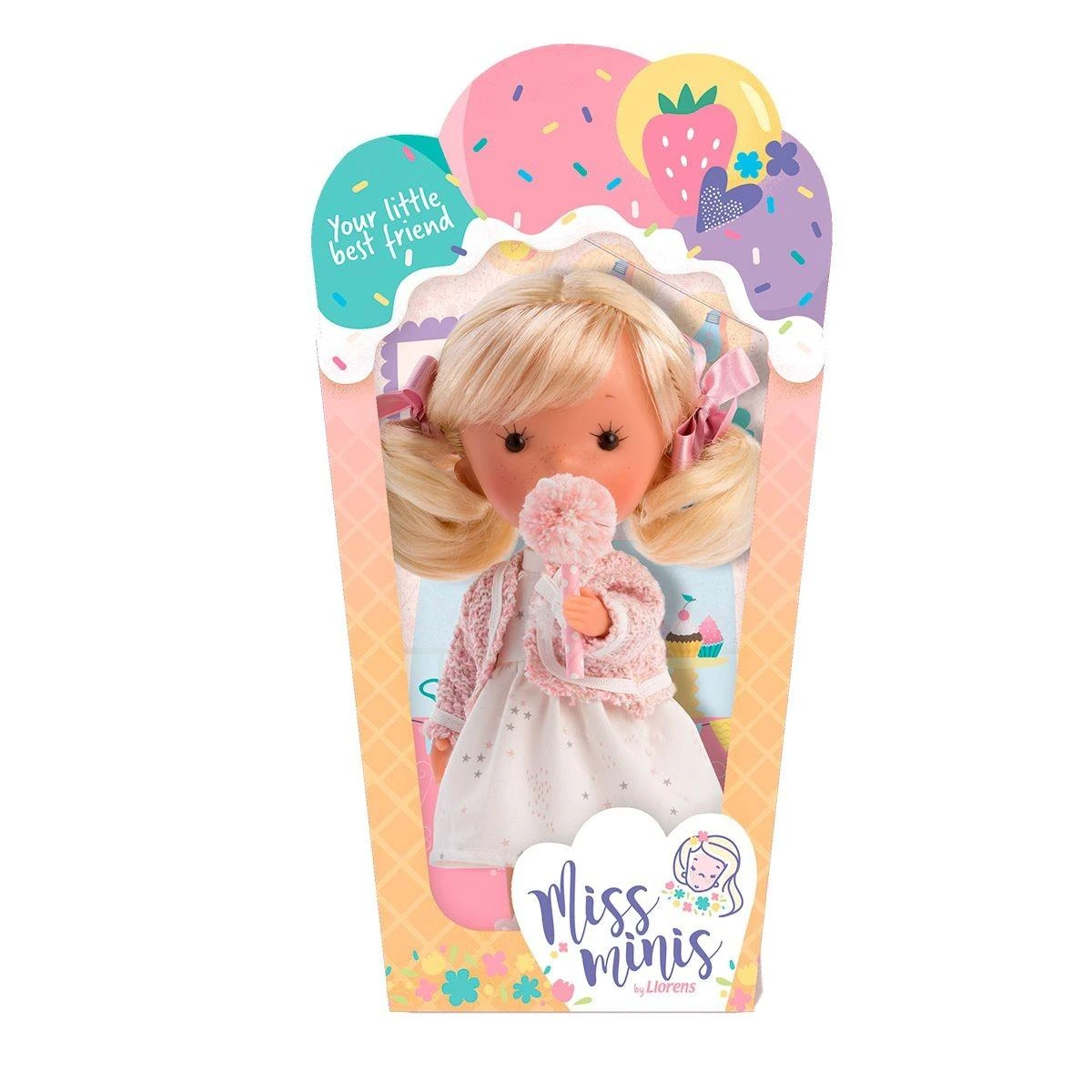 Llorens Lėlė Pixi Rožinė Miss Miniss 26 cm