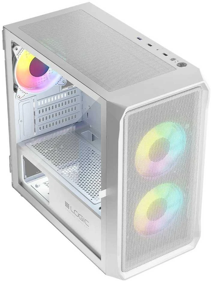 Logic Concept Logic PORTOS ARGB MINI USB 3.0 Dėklas Baltas