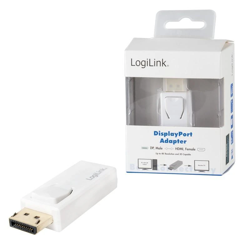 LogiLink DisplayPort į HDMI perėjimas su pakuote