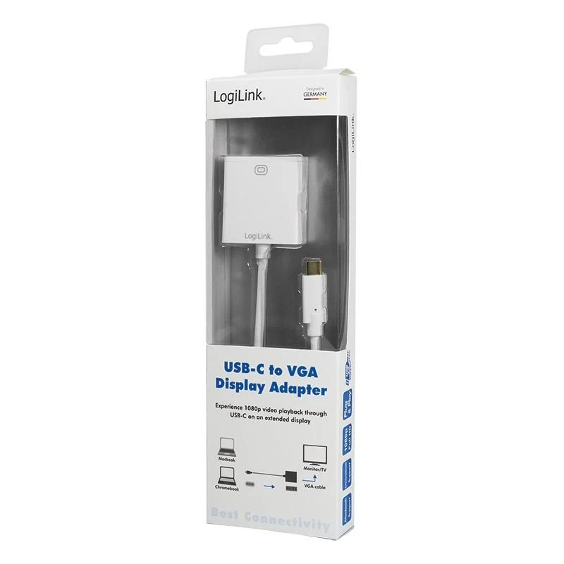 LOGILINK UA0237A LOGILINK – USB-C 3.1 į VGA adapteris