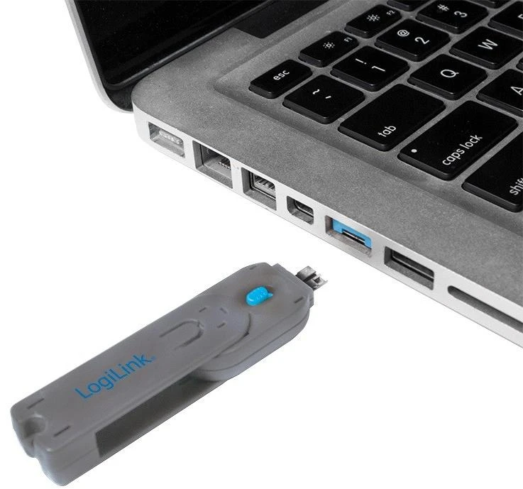 LogiLink AU0043 blokada portu USB