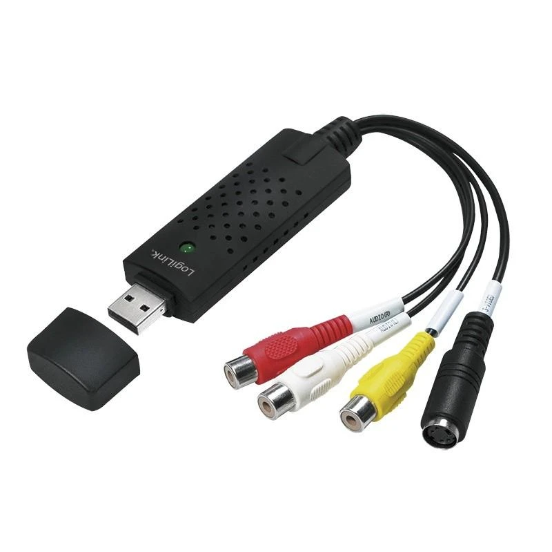 Logilink USB vaizdo įrašymo adapteris su RCA ir S-Video jungtimis
