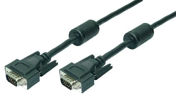 LOGILINK CV0017 LOGILINK - VGA kabelis 2x Ferryt HQ, ilgas 15m