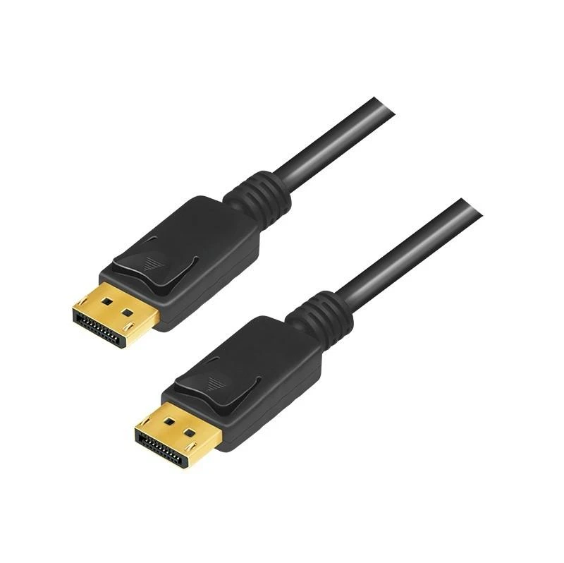 DisplayPort kabelis su auksinėmis jungtimis