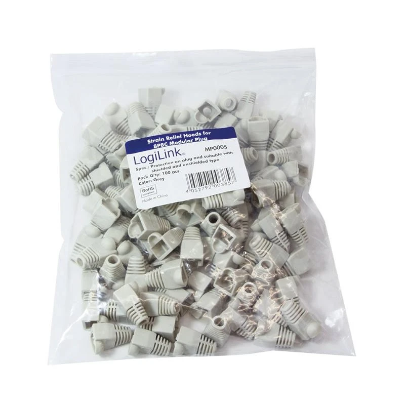 LogiLink MP0005 | Keystone jack Pilkas RJ45 SR-V11 (100pc.) | Pilkas