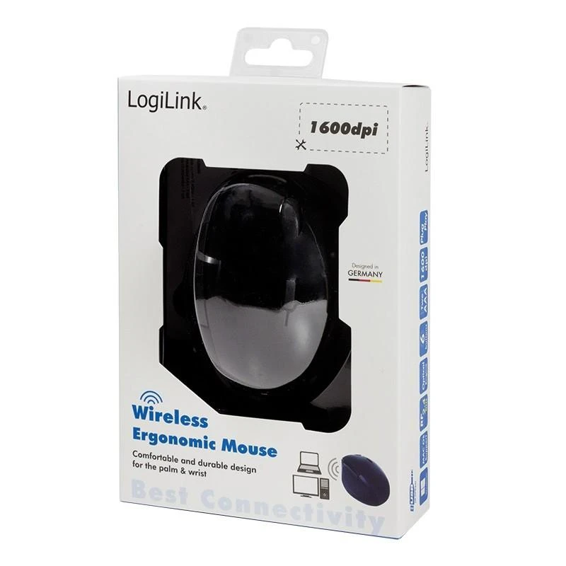 Logilink | Pelė | ID0139 | Wireless | Juodas
