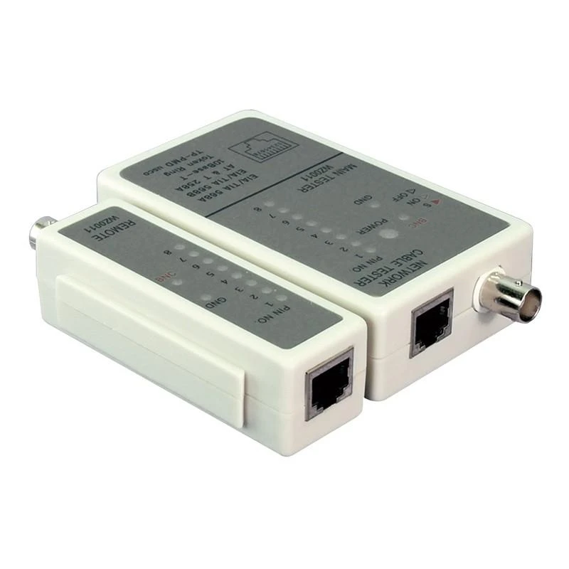 LogiLink Prisijungti | RJ45 ir BNC kabelių testeris su nuotoliniu įrenginiu