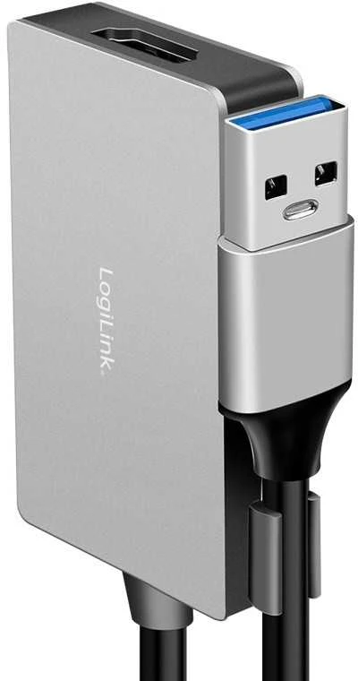 LogiLink USB-HDMI adapteris išsamiu kampu