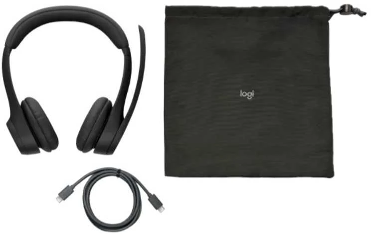 Logitech Zone 305 ausinės su priedais