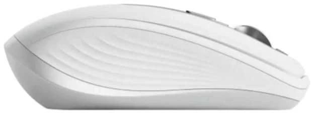 Belaidė pelė Logitech MX Anywhere 3S - RF belaidė + Bluetooth, lazerinis, 8000 DPI, Pale Pilkas (Baltas)