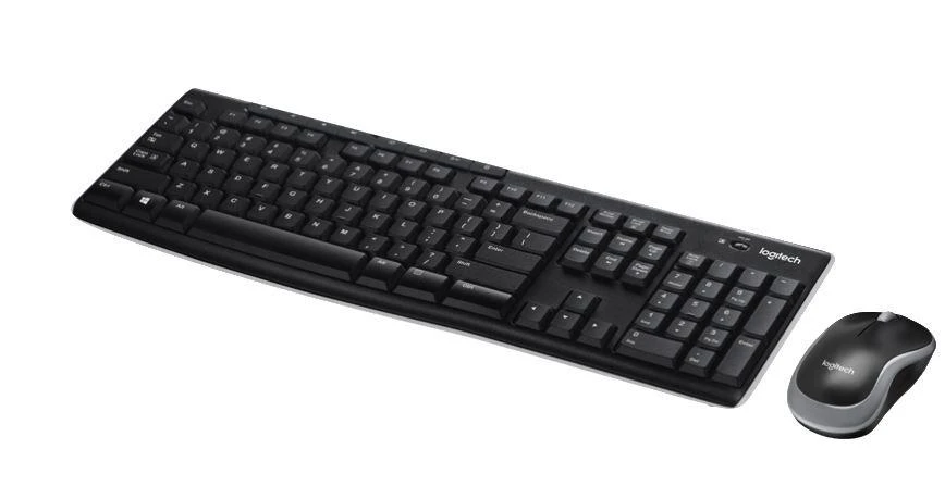 Belaidis klaviatūros ir pelės rinkinys Logitech MK270, Čekų išdėstymas