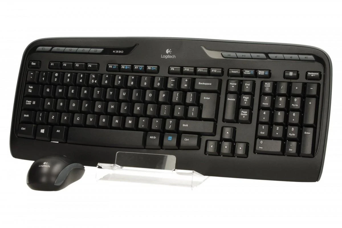 Belaidis klaviatūros ir pelės rinkinys Logitech MK330, US išdėstymas