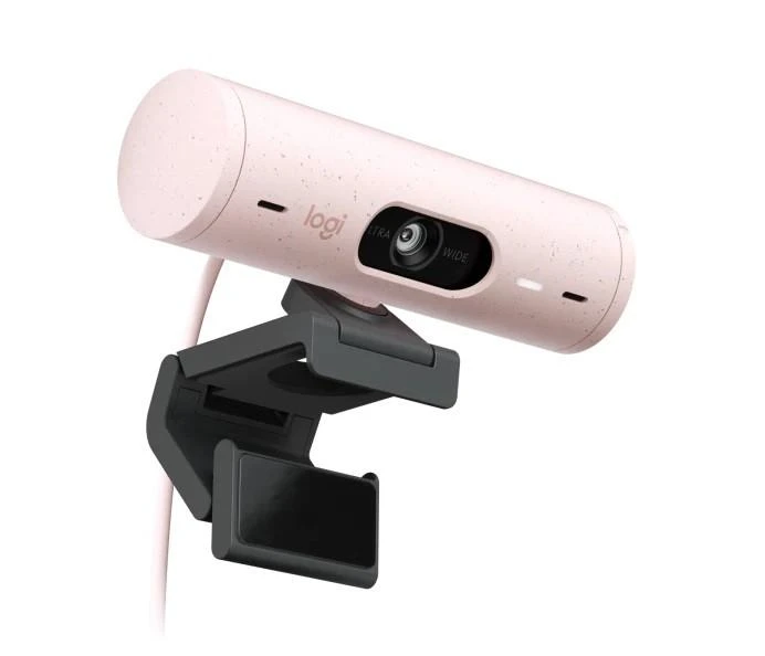 Internetinė kamera Logitech BRIO 500, Rožinės spalvos