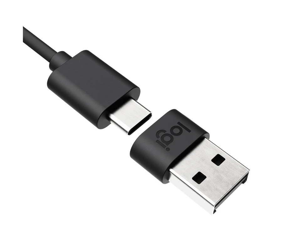 Universalios ausinės Logitech Zone su laidu, su mikrofonu, MSFT, Juodos