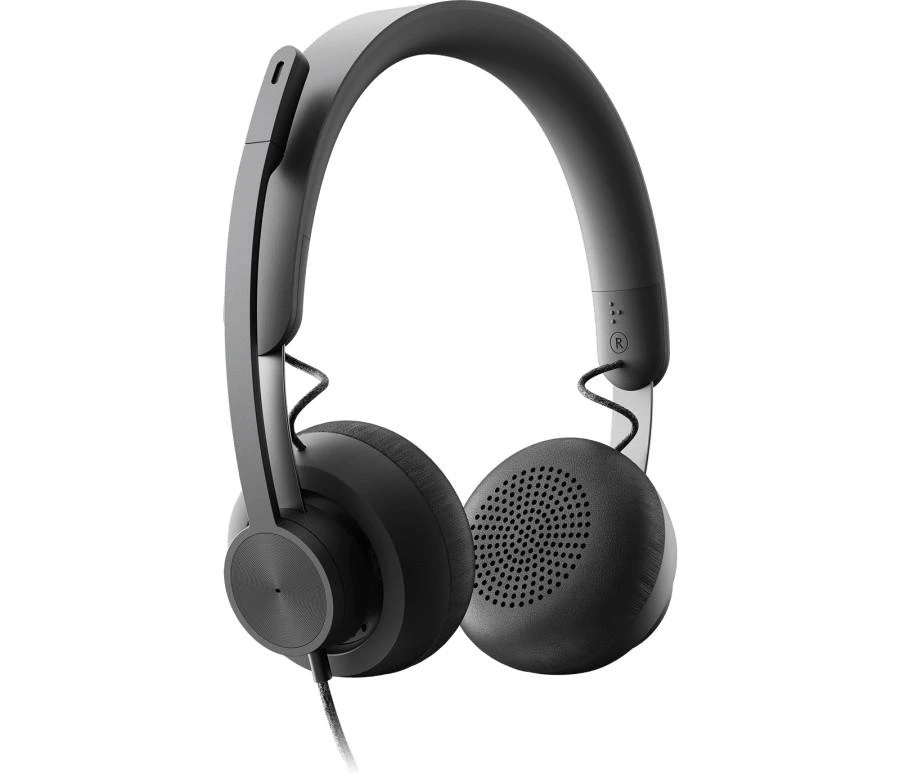Ausinės Logitech Zone su laidu UC, Tamsiai pilkos