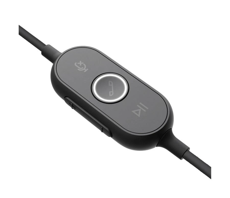 Ausinės Logitech Zone su laidu UC, Tamsiai pilkos