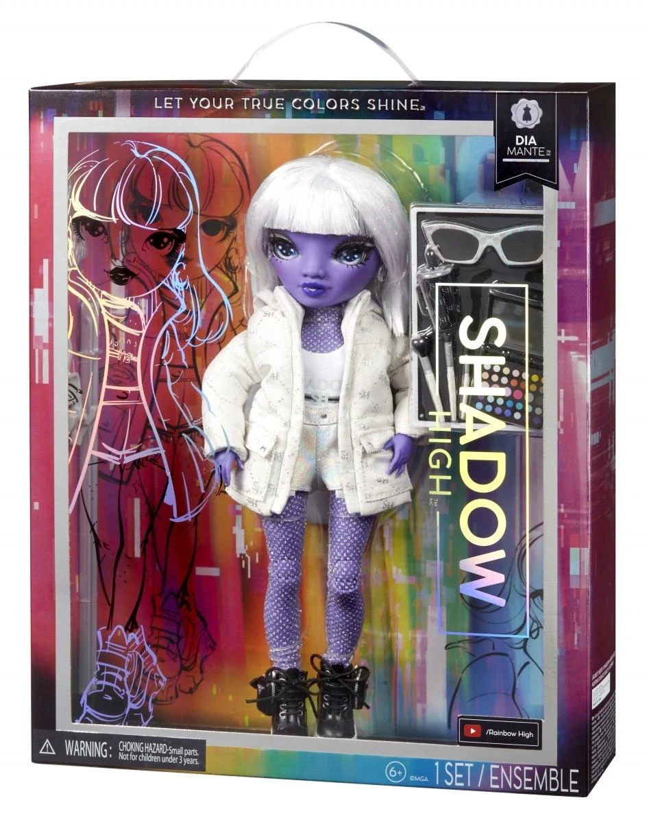 Rainbow High L.O.L Surprise Light Shadow High S23 Fashion Doll - Dia Mante