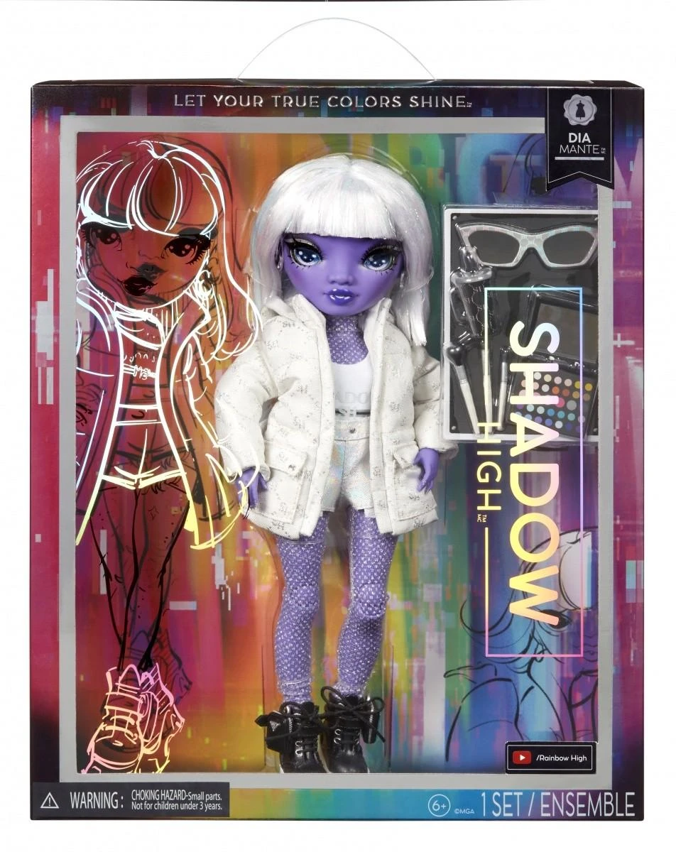 Rainbow High L.O.L Surprise Light Shadow High S23 Fashion Doll - Dia Mante
