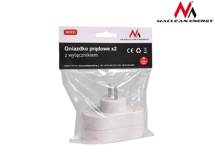 KIŠTUKINIS LIZDAS SU IŠJUNGIKLIU MCE-31 3680 W MACLEAN ENERGY