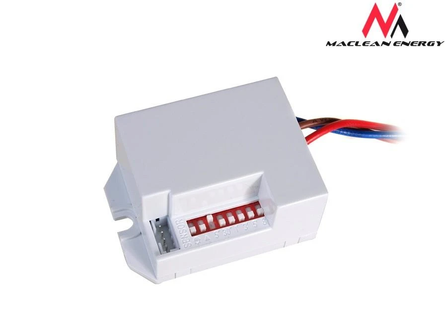 MACLEAN MCE32 Maclean MCE32 automatinis jungiklis su PIR judesio jutiklio jutiklio apsauga 800W