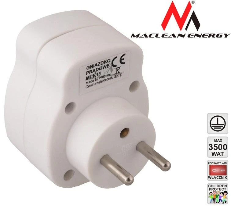 MACLEAN MCE13 Maclean MCE13 Lizdas su jungikliu