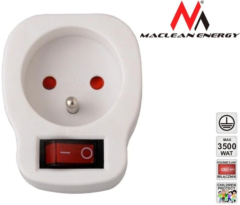 MACLEAN MCE13 Maclean MCE13 Lizdas su jungikliu