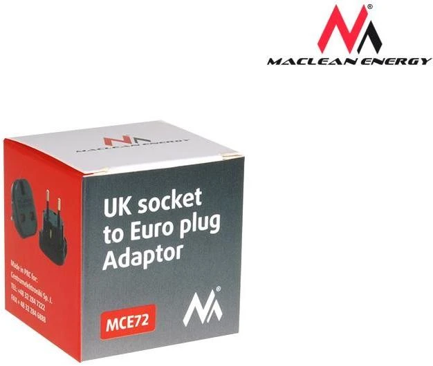Maclean MCE72 adapterio pakuotė