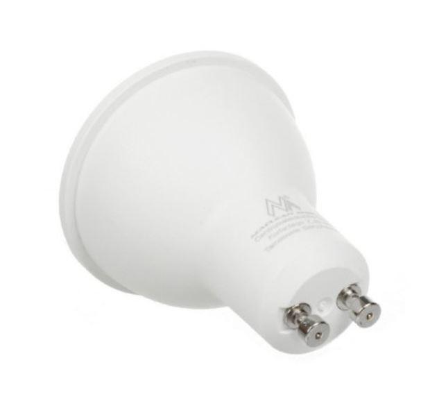 „Maclean“ LED lemputė, GU10, 7 W, 220–240 V, 50/60 Hz, neutrali balta spalva, 4000 K, 490 liumenų, MCE437 NW