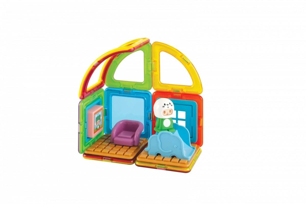 Magformers Cube House magnetiniai blokeliai - Varlė
