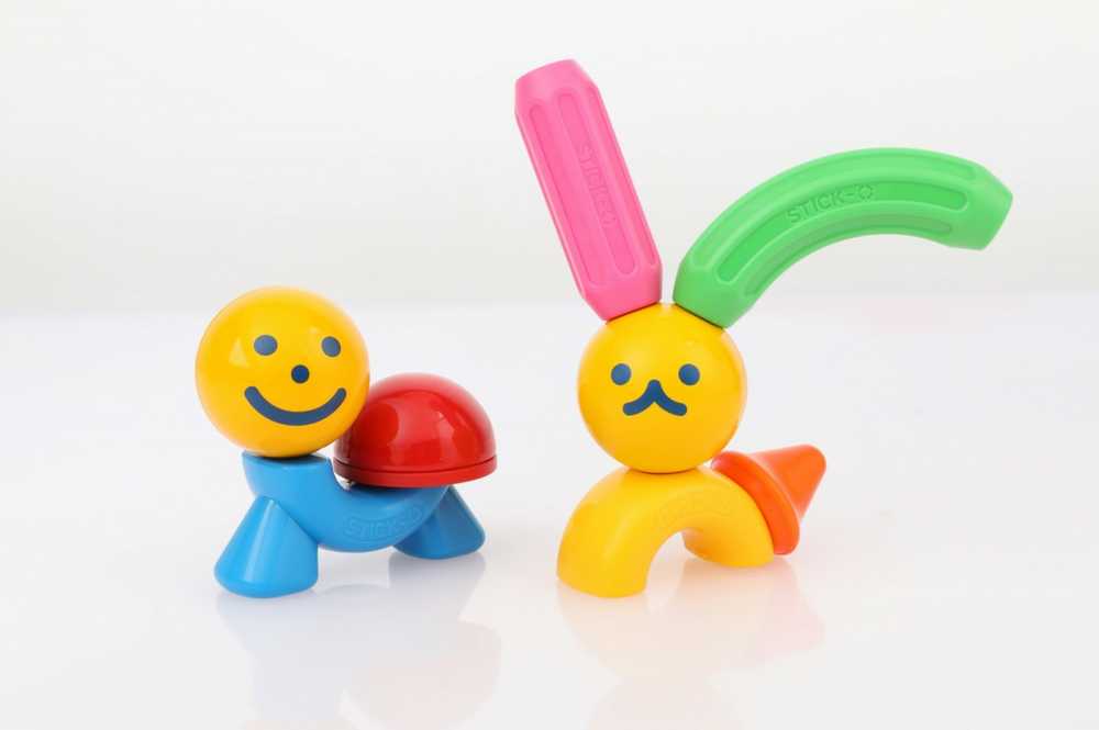 Magformers STICK-O BEAR RINKINYS 10 ELEMENTŲ