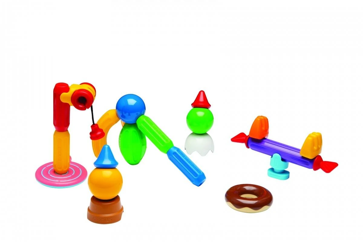Magformers Magnetiniai blokeliai Stick-O kūrybinis rinkinys 26 elementai (005-902005)