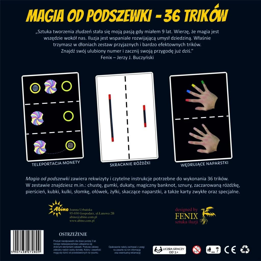 Mago rinkinys vaikams Abino Magija be paslapčių