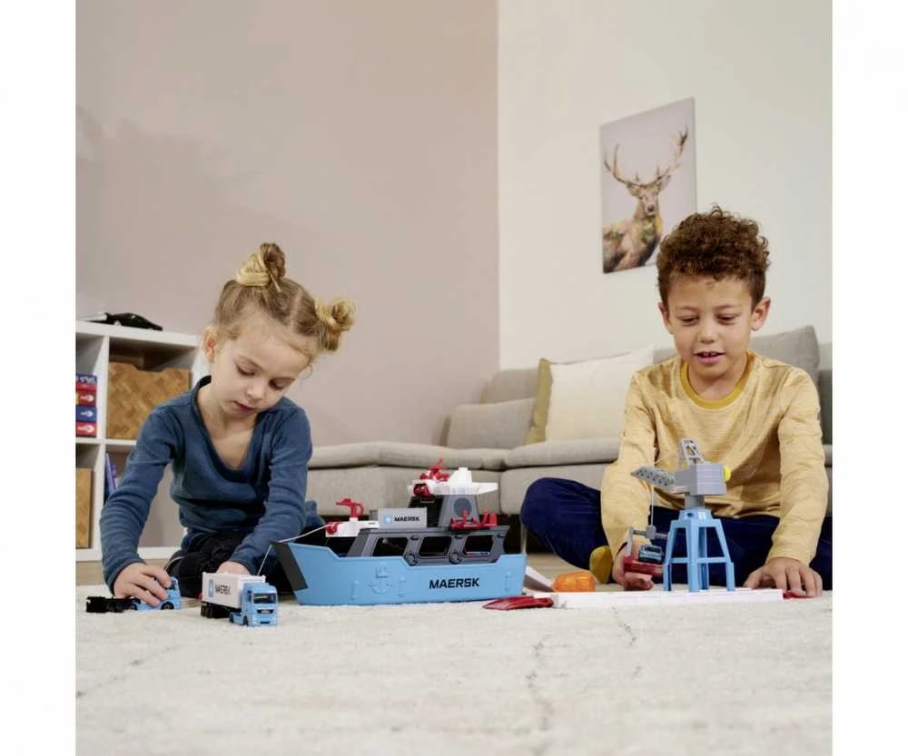 Majorette Spin Master Rinkinys Maersk + 1 pojazd