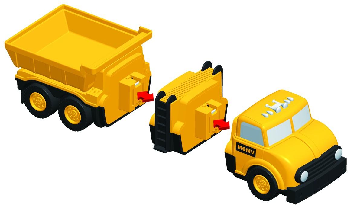 Malblo magnetinės statybinės transporto priemonės