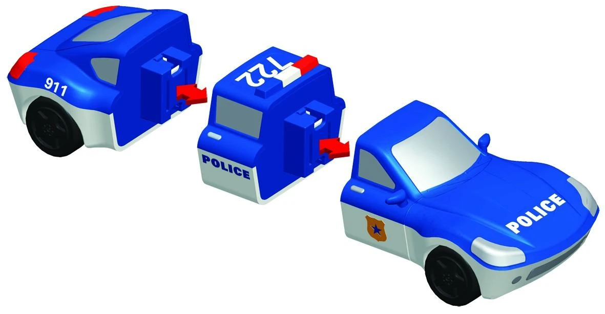 Malblo magnetinės policijos transporto priemonės