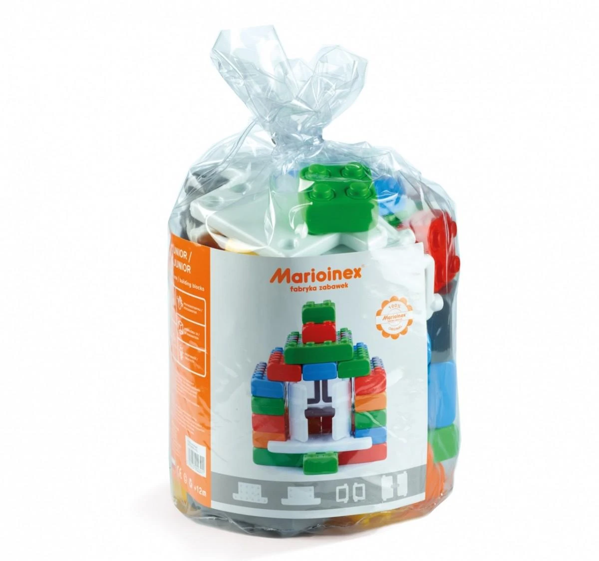 Statybiniai blokeliai Marioinex Junior Bricks, 40vnt