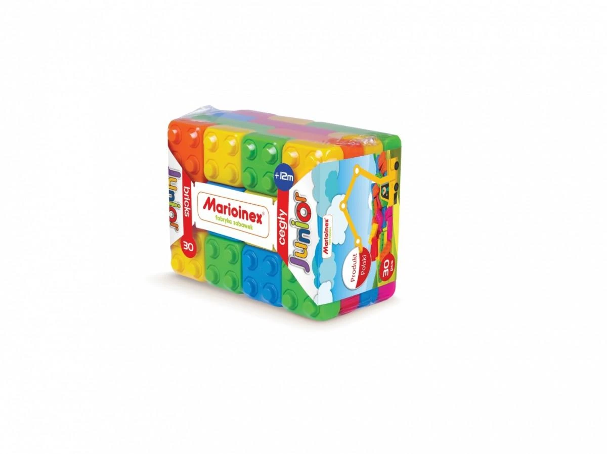 Marioinex Spalvotos plytos junior 60 vnt.