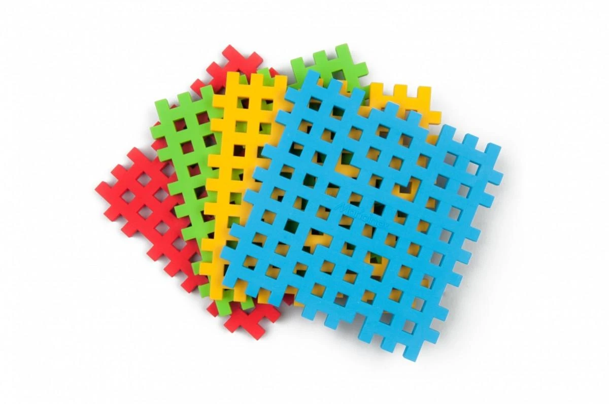 Marioinex Konstrukciniai blokeliai Mini Waffle Mini Base, 4 Vnt
