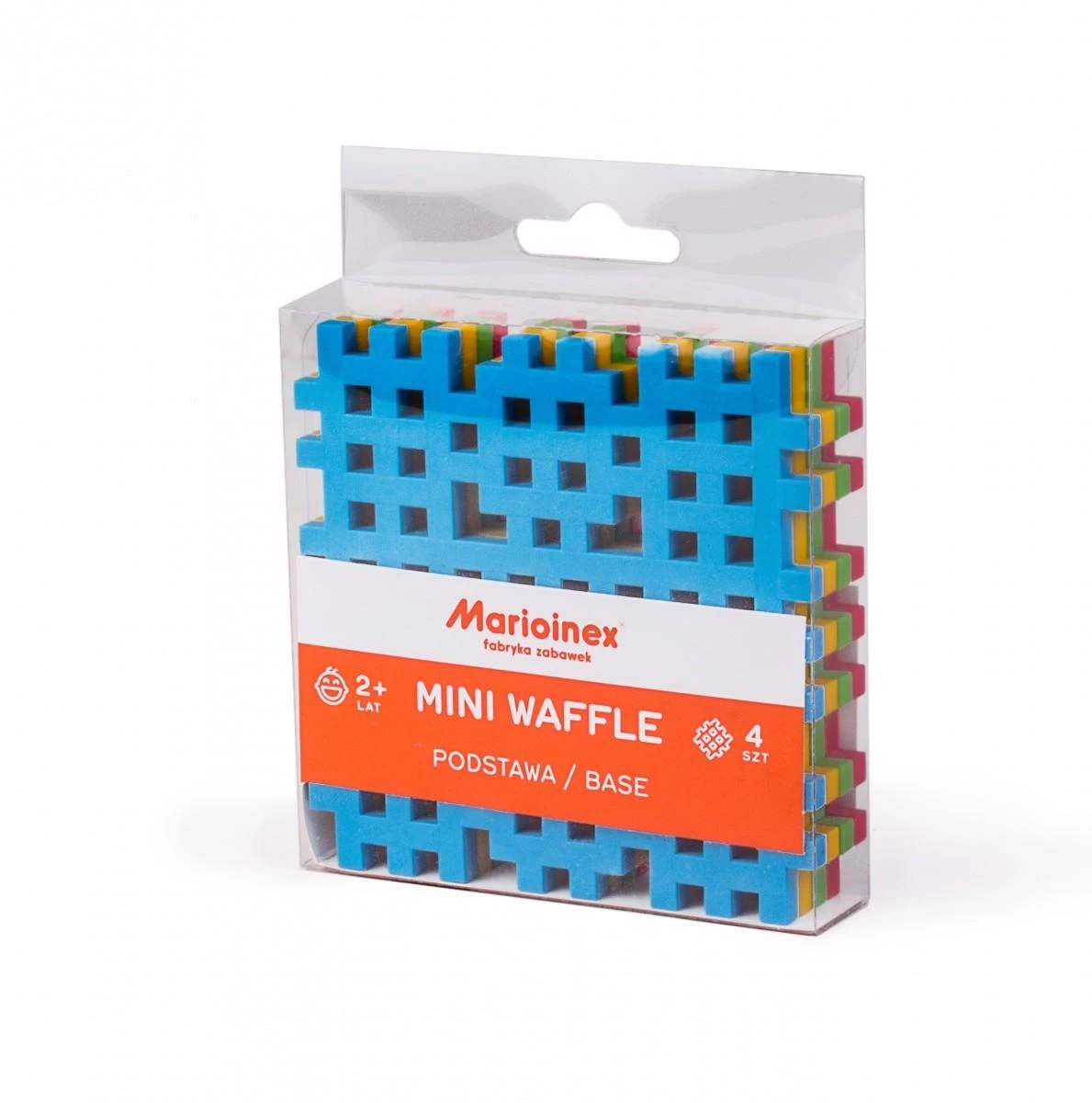 Marioinex Konstrukciniai blokeliai Mini Waffle Mini Base, 4 Vnt